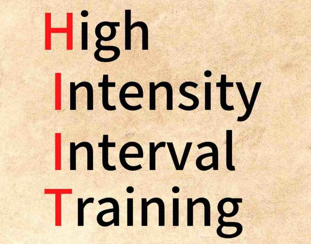 HIITは、Hight-Intensity Interval Trainingの略